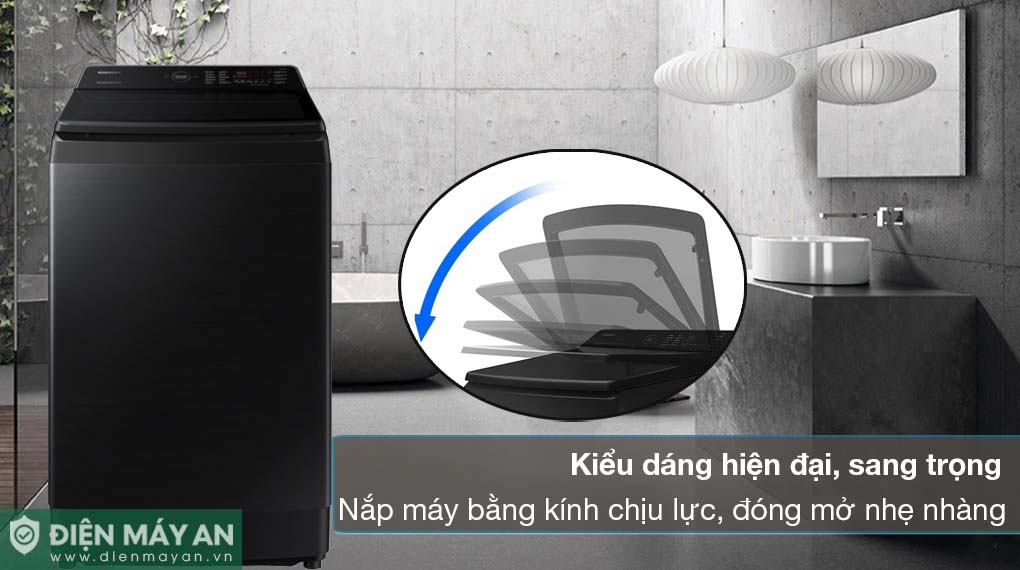 Máy Giặt Samsung Inverter 12 Kg WA12CG5745BVSV